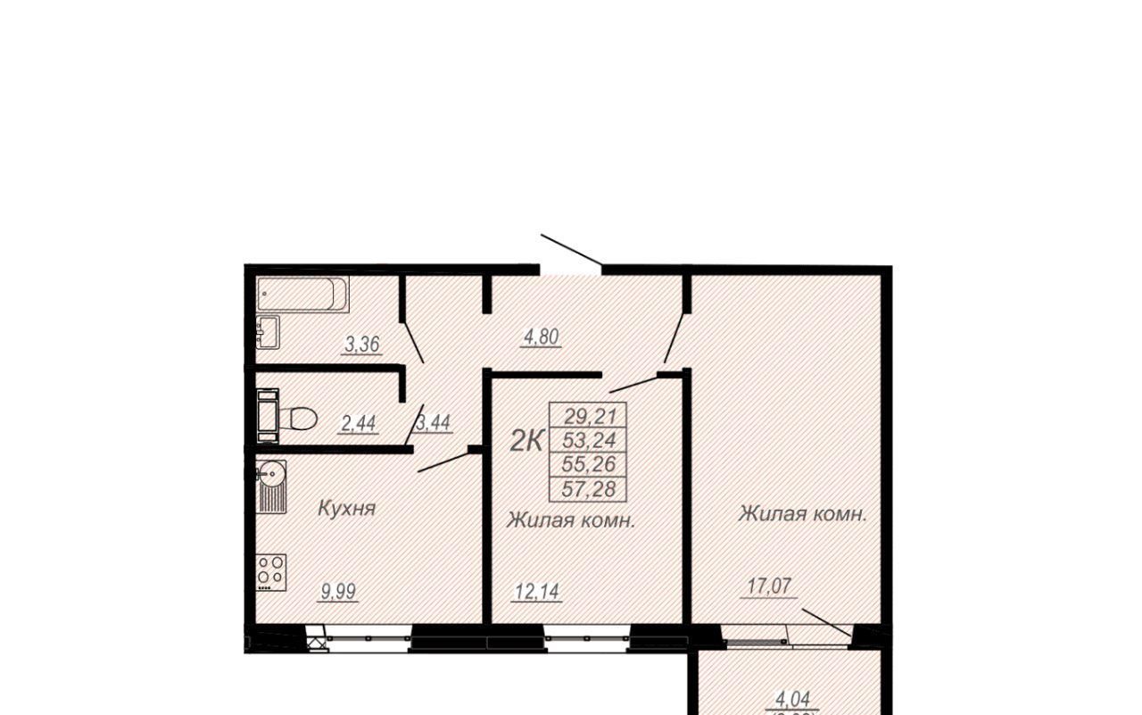 квартира г Хабаровск р-н Индустриальный ул Герцена 15/2 фото 1