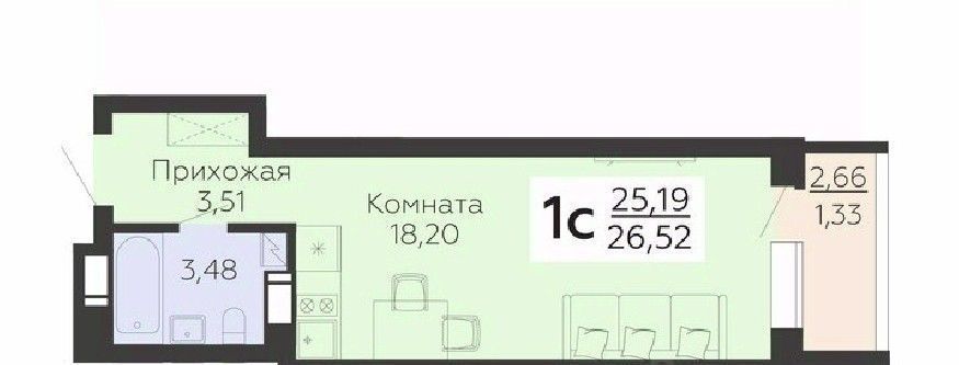 квартира г Воронеж р-н Советский Шилово ул Теплоэнергетиков 17к/3 фото 1