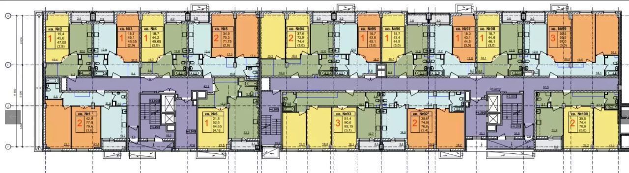 квартира г Нижний Новгород Горьковская ул Артельная 15к/1 фото 2