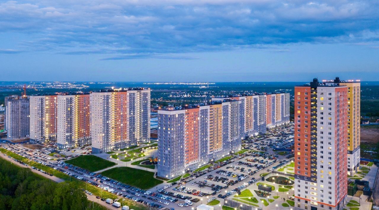 квартира г Нижний Новгород Горьковская ЖК КМ Анкудиновский Парк 47 д. Анкудиновка фото 2