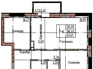 квартира г Красноярск р-н Октябрьский ул Становая фото 1