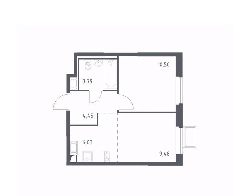 квартира г Видное ЖК Горки Парк к 4. 1, Зябликово фото 1
