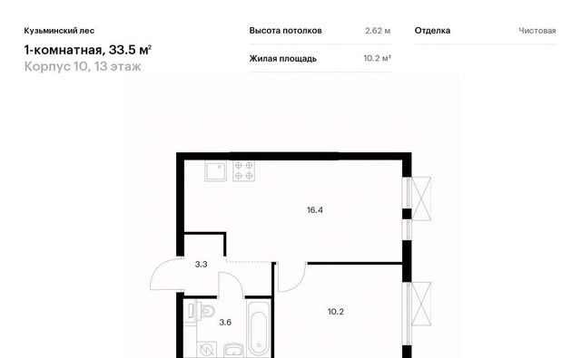 мкр Белая дача Кузьминский лес к 10, Котельники фото