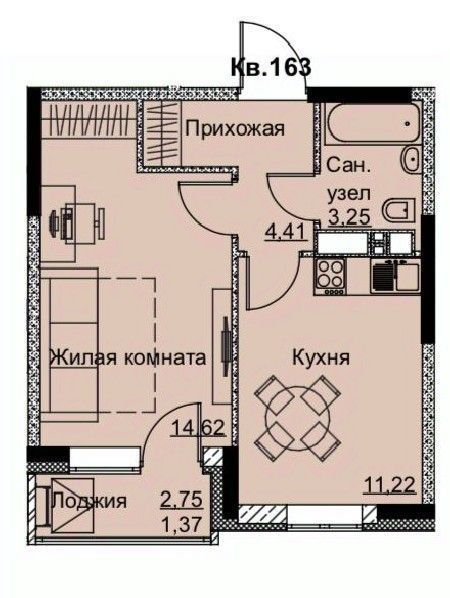 квартира г Ижевск р-н Ленинский Строитель ЖК «Притяжение» жилрайон, 6-й мкр фото 2