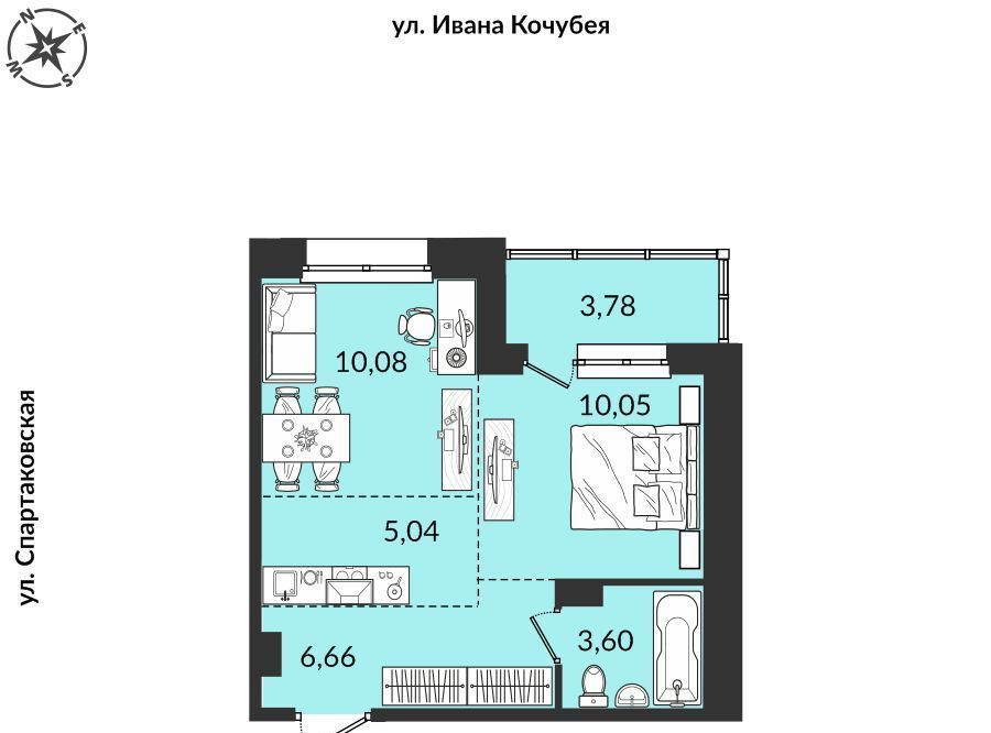 квартира г Иркутск р-н Правобережный ул Пшеничная фото 1