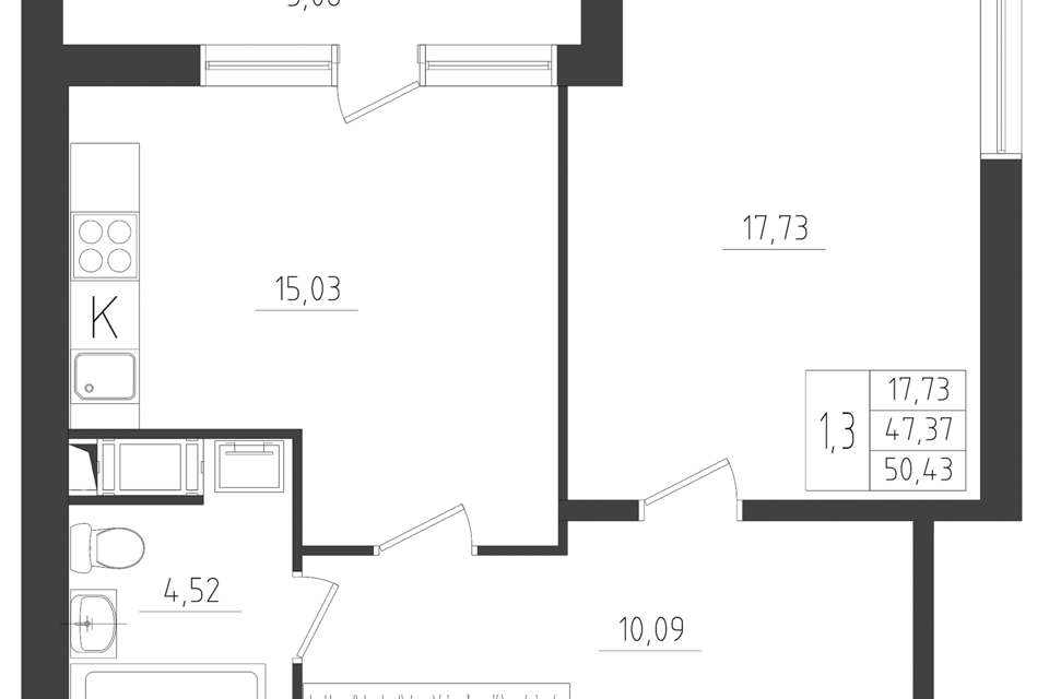 квартира г Красное Село ул Лермонтова 15к/2 Красносельский район фото 1