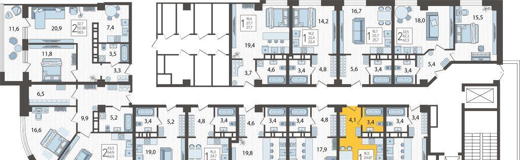 квартира г Краснодар р-н Карасунский ул Уральская 75/6 фото 2