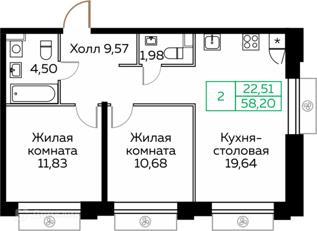 квартира дом 4а городской округ Мытищи фото