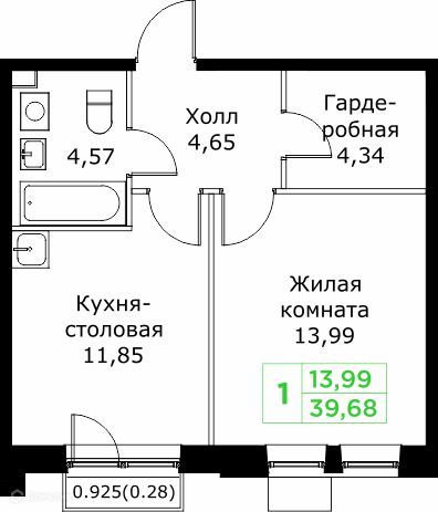 квартира г Мытищи микрорайон имени Г. Т. Шитикова, городской округ Мытищи фото 1