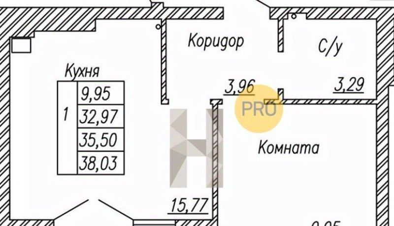 квартира р-н Светлогорский г Светлогорск проезд Майский фото 4