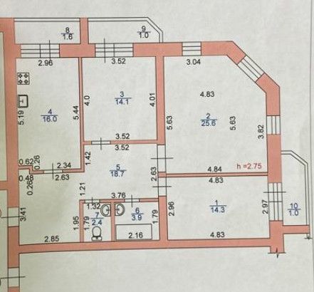 квартира г Саранск ул Кавказская 1к/1 городской округ Саранск фото 1