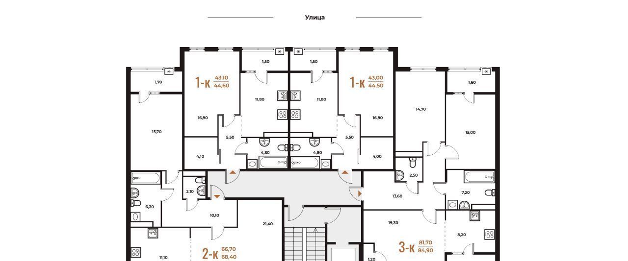 квартира г Москва п Сосенское метро Прокшино № 82 кв-л, Новое Летово жилой комплекс фото 2