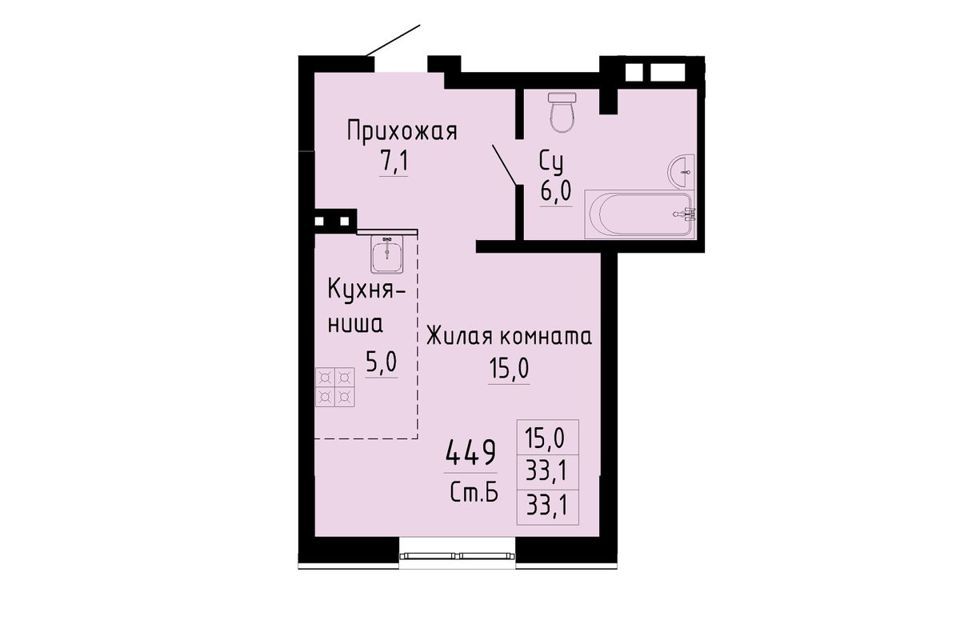 квартира г Новосибирск ул Коминтерна 1с городской округ Новосибирск фото 1