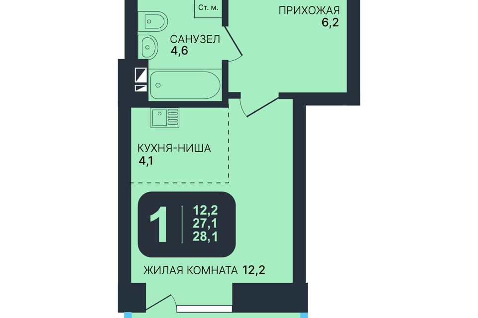 квартира г Новосибирск ул Гаранина 33/5 городской округ Новосибирск фото 1