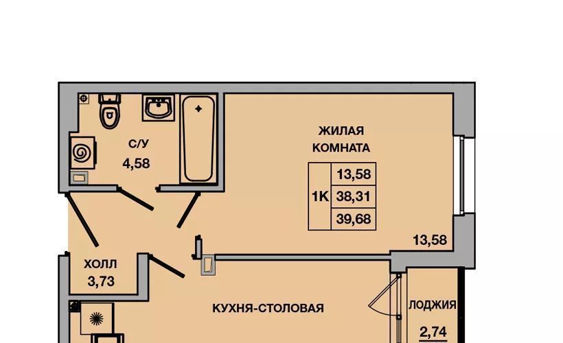 квартира г Батайск ул Ушинского 29к/2 фото 3