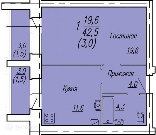 квартира г Вологда ул Лаврова 9 Вологодский район фото 1