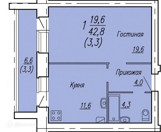 квартира г Вологда ул Лаврова 9 Вологодский район фото 1