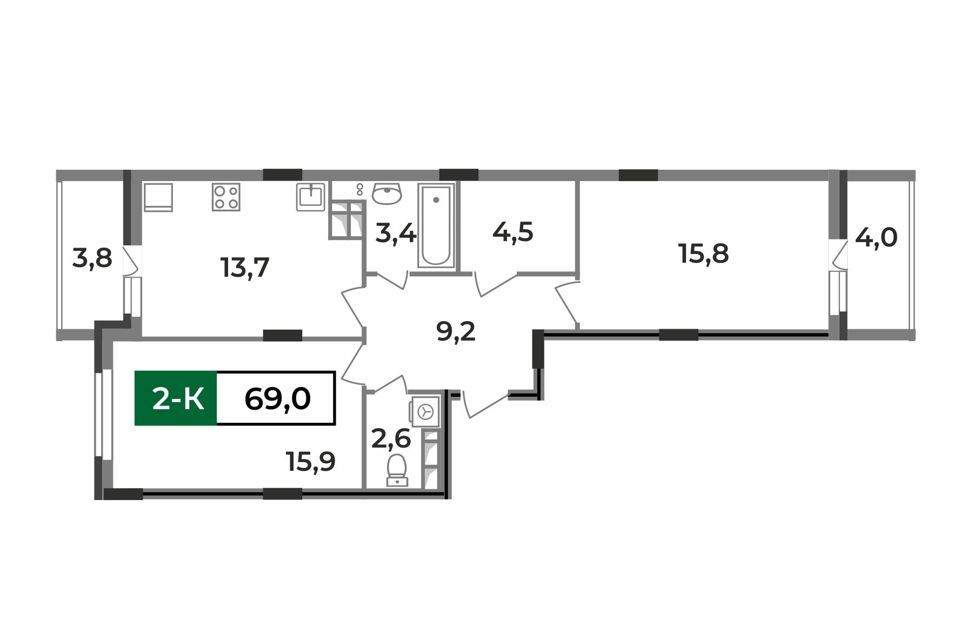 квартира г Ковров ул Зои Космодемьянской 28/1 городской округ Ковров фото 1