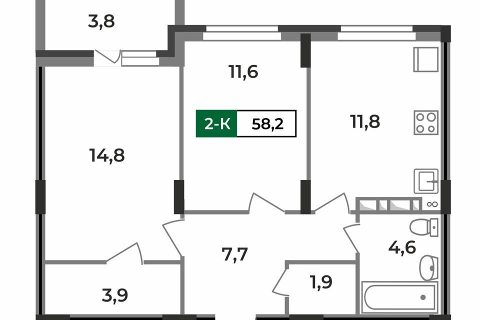 квартира г Ковров ул Зои Космодемьянской 28/1 городской округ Ковров фото 1