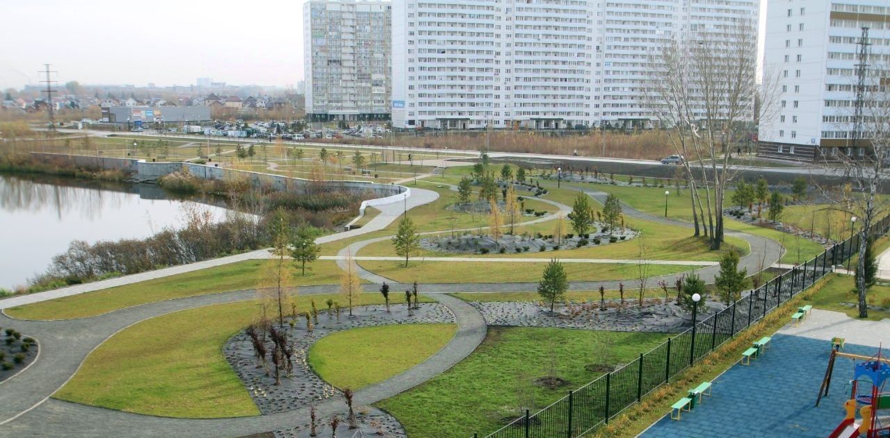 квартира г Новосибирск ул Забалуева Площадь Маркса, с 9 фото 4