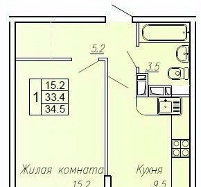 квартира г Ростов-на-Дону р-н Октябрьский ул Нансена 83с/3 фото 1