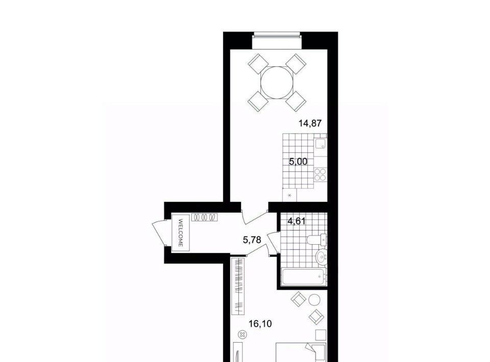 квартира г Березовский ул Гвардейская 3а Проспект Космонавтов фото 1