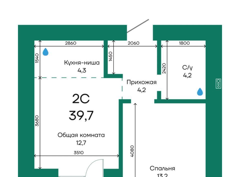 квартира г Барнаул р-н Индустриальный ул Просторная фото 1
