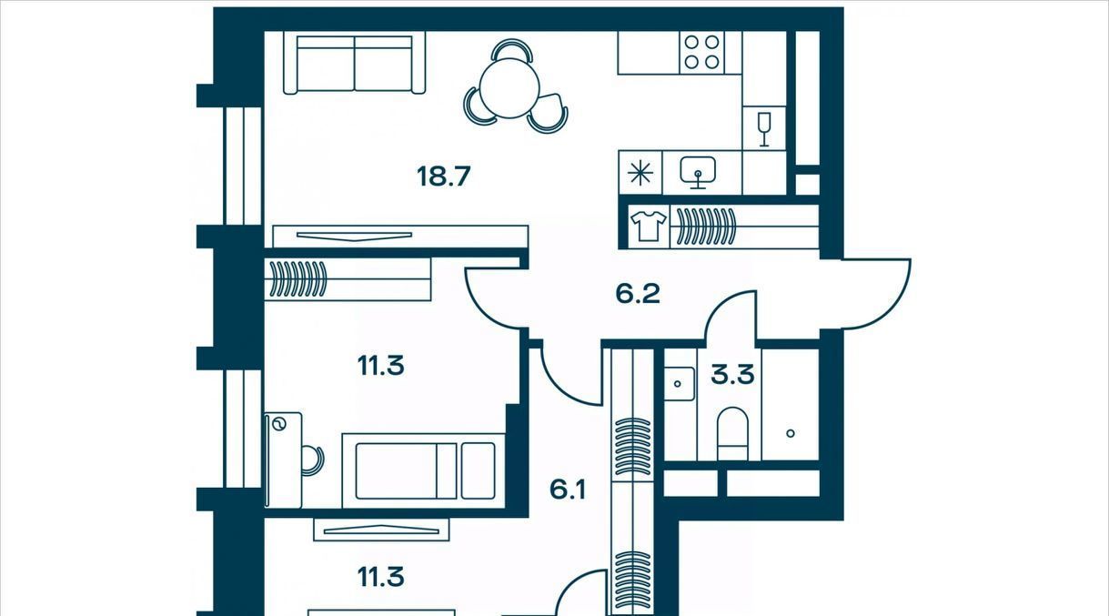 квартира г Москва метро Красный Балтиец ул Часовая 28к/8 фото 1