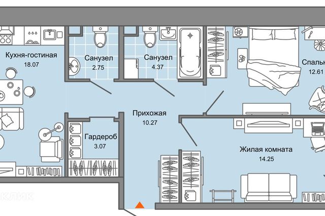 дом 114/2к 1 городской округ Ульяновск фото